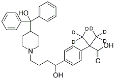 FEXOFENADINE-D6 Struktur