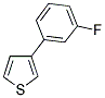 3-(3-FLUORO-PHENYL)-THIOPHENE Struktur