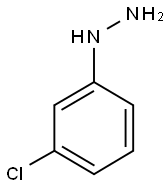 (3-CHLOROPHENYL)HYDRAZINE Struktur