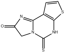 5-THIOXO-5,6-DIHYDROIMIDAZO[1,2-C]THIENO[3,2-E]PYRIMIDIN-2(3H)-ONE Struktur