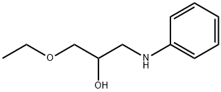 1-ETHOXY-3-PHENYLAMINO-PROPAN-2-OL Struktur