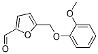 5-(2-METHOXY-PHENOXYMETHYL)-FURAN-2-CARBALDEHYDE Struktur