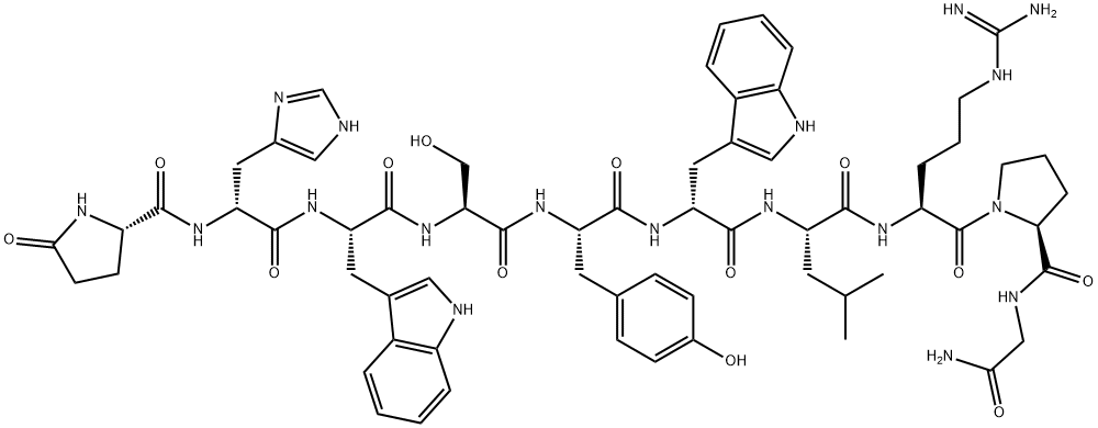 (D-HIS2)-TRIPTORELIN Struktur