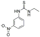 N-ETHYL-N'-(3-NITROPHENYL)THIOUREA Struktur