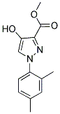 METHYL 1-(2,4-DIMETHYLPHENYL)-4-HYDROXY-1H-PYRAZOLE-3-CARBOXYLATE Struktur