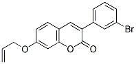 7-ALLYLOXY-3(3'-BROMOPHENYL)COUMARIN Struktur