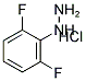 2,6-DIFLUOROPHENYLHYDRAZINE HYDROCHLORIDE Struktur