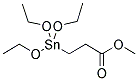 CARBOMETHOXYETHYLTRIETHOXYTIN Struktur