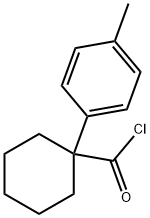 1-P-TOLYL-CYCLOHEXANECARBONYL CHLORIDE Struktur