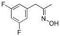 (3,5-DIFLUOROPHENYL)ACETONE OXIME Struktur