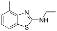 ETHYL-(4-METHYL-BENZOTHIAZOL-2-YL)-AMINE Struktur