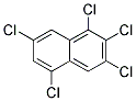 1,2,3,5,7-PENTACHLORONAPHTHALENE Struktur