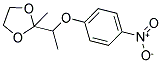 1-(2-METHYL-1,3-DIOXOLAN-2-YL)ETHYL 4-NITROPHENYL ETHER Struktur