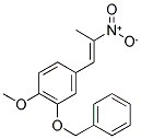 1-(3-BENZYLOXY-4-METHOXYPHENYL)-2-NITROPROPENE Struktur