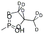 ISOPROPYL METHYLPHOSPHONIC ACID-D7 Struktur