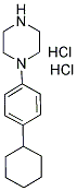 1-(4-CYCLOHEXYL-PHENYL)-PIPERAZINE DIHYDROCHLORIDE Struktur