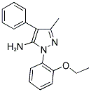 1-(2-ETHOXYPHENYL)-3-METHYL-4-PHENYL-1H-PYRAZOL-5-AMINE Struktur