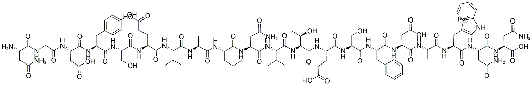 H-ASN-GLY-ASP-TYR-SER-GLU-VAL-ALA-LEU-ASN-VAL-THR-GLU-SER-PHE-ASP-ALA-TRP-ASN-ASN-OH Struktur