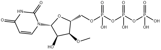 3'-O-METHYLURIDINE-5'-TRIPHOSPHATE LITHIUM SALT Struktur