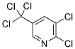 2,3-DICHLORO-5-(TRICHLOROMETHYL)PYRIDINE Struktur