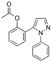 5-(2-HYDROXYPHENYL)-1-PHENYLPYRAZOLE ACETATE Struktur