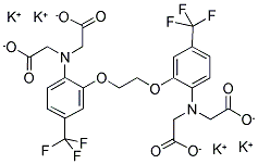 4-TRIFLUOROMETHYL BAPTA, TETRAPOTASSIUM SALT Struktur