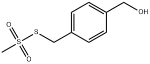 4-(HYDROXYMETHYL)BENZYL METHANETHIOSULFONATE Struktur