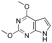 2,6-DIMETHOXY-7-DEAZAPURINE Struktur