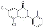 6,8-DICHLORO-2'-METHYLFLAVONE Struktur