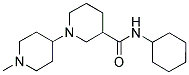 N-CYCLOHEXYL-1-(1-METHYLPIPERIDIN-4-YL)PIPERIDINE-3-CARBOXAMIDE Struktur