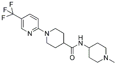 N-(1-METHYLPIPERIDIN-4-YL)-1-(5-(TRIFLUOROMETHYL)PYRIDIN-2-YL)PIPERIDINE-4-CARBOXAMIDE