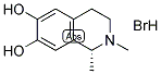 (1R)-6,7-DIHYDROXY-1,2-DIMETHYL-1,2,3,4-TETRAHYDROISOQUINOLINE HYDROBROMIDE Struktur