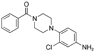 [4-(4-AMINO-2-CHLORO-PHENYL)-PIPERAZIN-1-YL]-PHENYL-METHANONE Struktur