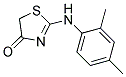 2-(2,4-DIMETHYL-PHENYLAMINO)-THIAZOL-4-ONE Struktur