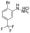 2-BROMO-5-(TRIFLUOROMETHYL)PHENYLHYDRAZINE HYDROCHLORIDE Struktur