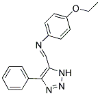 4-ETHOXY-N-((4-PHENYL-1H-1,2,3-TRIAZOL-5-YL)METHYLENE)ANILINE Struktur