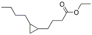 4-(2-BUTYL-CYCLOPROPYL)-BUTYRIC ACID ETHYL ESTER Struktur