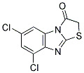 6,8-DICHLORO[1,3]THIAZOLO[3,2-A]BENZIMIDAZOL-3(2H)-ONE Struktur