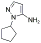 1-CYCLOPENTYL-1H-PYRAZOL-5-AMINE Struktur