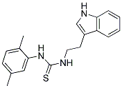 N-(2,5-DIMETHYLPHENYL)-N'-[2-(1H-INDOL-3-YL)ETHYL]THIOUREA Struktur