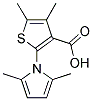 2-(2,5-DIMETHYL-1H-PYRROL-1-YL)-4,5-DIMETHYLTHIOPHENE-3-CARBOXYLIC ACID Struktur