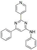 N,6-DIPHENYL-2-PYRIDIN-4-YLPYRIMIDIN-4-AMINE Struktur