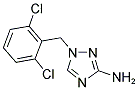 1-(2,6-DICHLORO-BENZYL)-1H-[1,2,4]TRIAZOL-3-YLAMINE Struktur