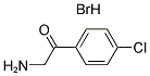 2-(4-CHLORO-PHENYL)-2-OXO-ETHYL-AMMONIUM BROMIDE Struktur