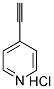 4-ETHYNYLPYRIDINE HYDROCHLORIDE Struktur