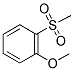 2-METHOXYPHENYLMETHYLSULFONE Struktur