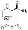 (R)-3-CARBAMOYL-PIPERAZINE-1-CARBOXYLIC ACID TERT-BUTYL ESTER Struktur