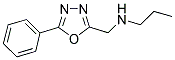 (5-PHENYL-[1,3,4]OXADIAZOL-2-YLMETHYL)-PROPYL-AMINE Struktur