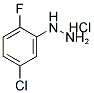 5-CHLORO-2-FLUOROPHENYLHYDRAZINE HYDROCHLORIDE Struktur