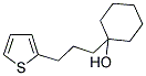 1-(3-THIEN-2-YLPROPYL)CYCLOHEXANOL Struktur